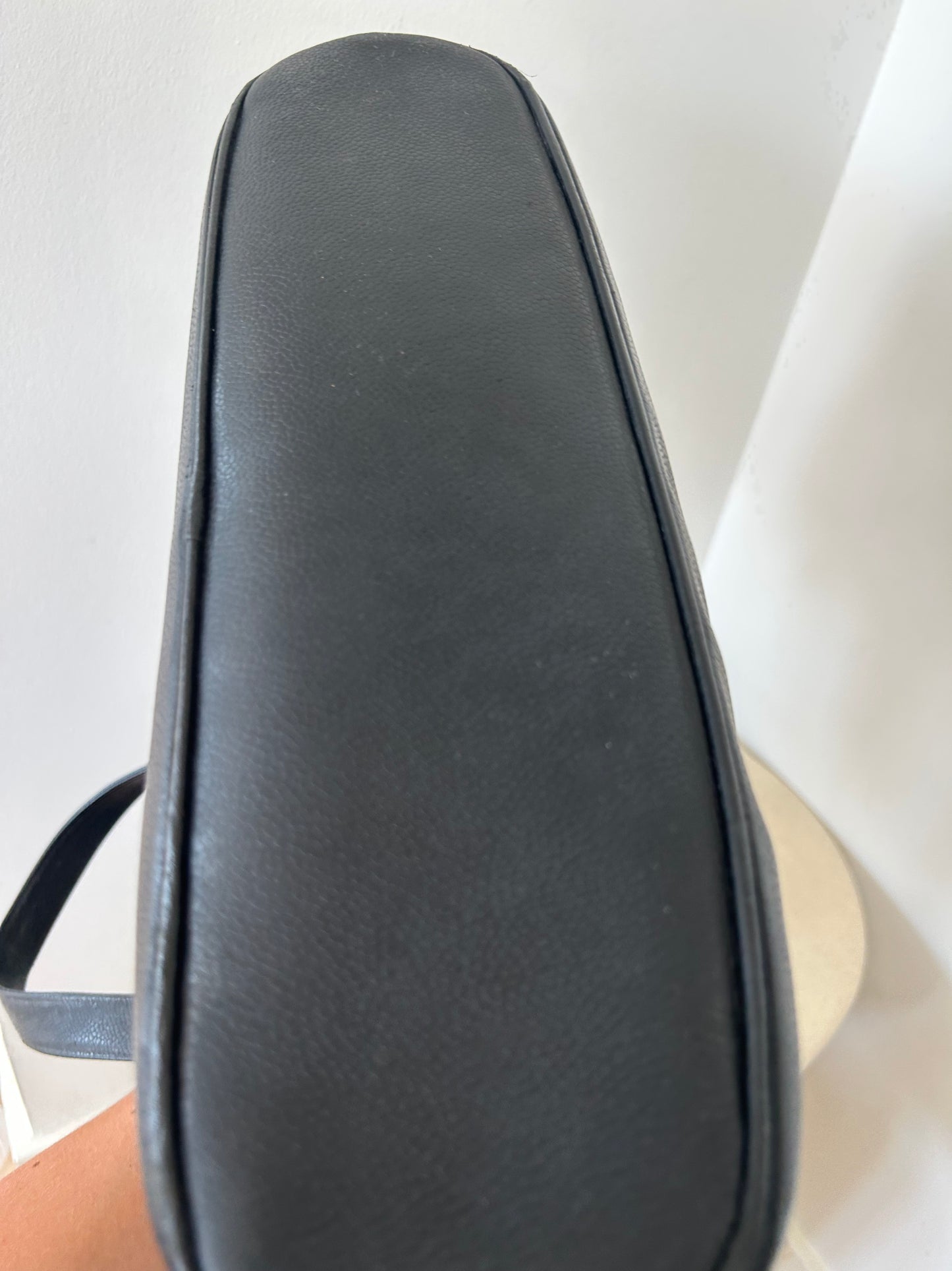 Chanel CC caviar shoulder bag