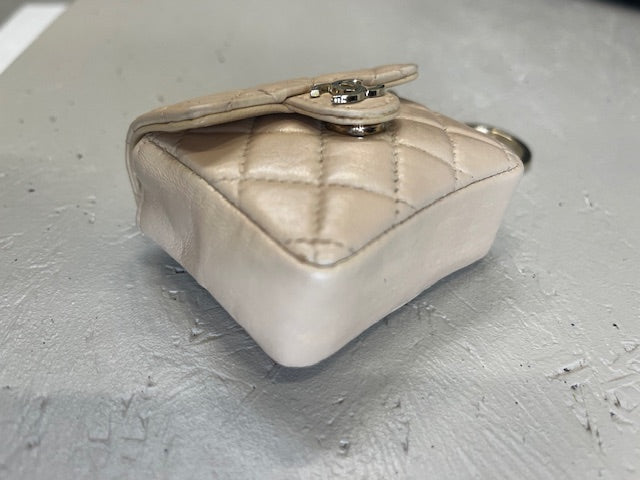 Chanel Mini Flap Bag Key Ring Bag Charm
