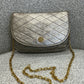 Chanel gold crossbody bag