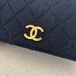 Chanel Diamond Flap Cotton Bag