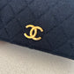 Chanel Diamond Flap Cotton Bag