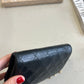 Chanel quilted single flap bag