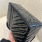 Chanel chevron patent flap bag