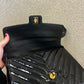 Chanel chevron patent flap bag
