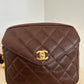 Chanel caviar brown bumbag