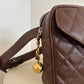 Chanel caviar brown bumbag