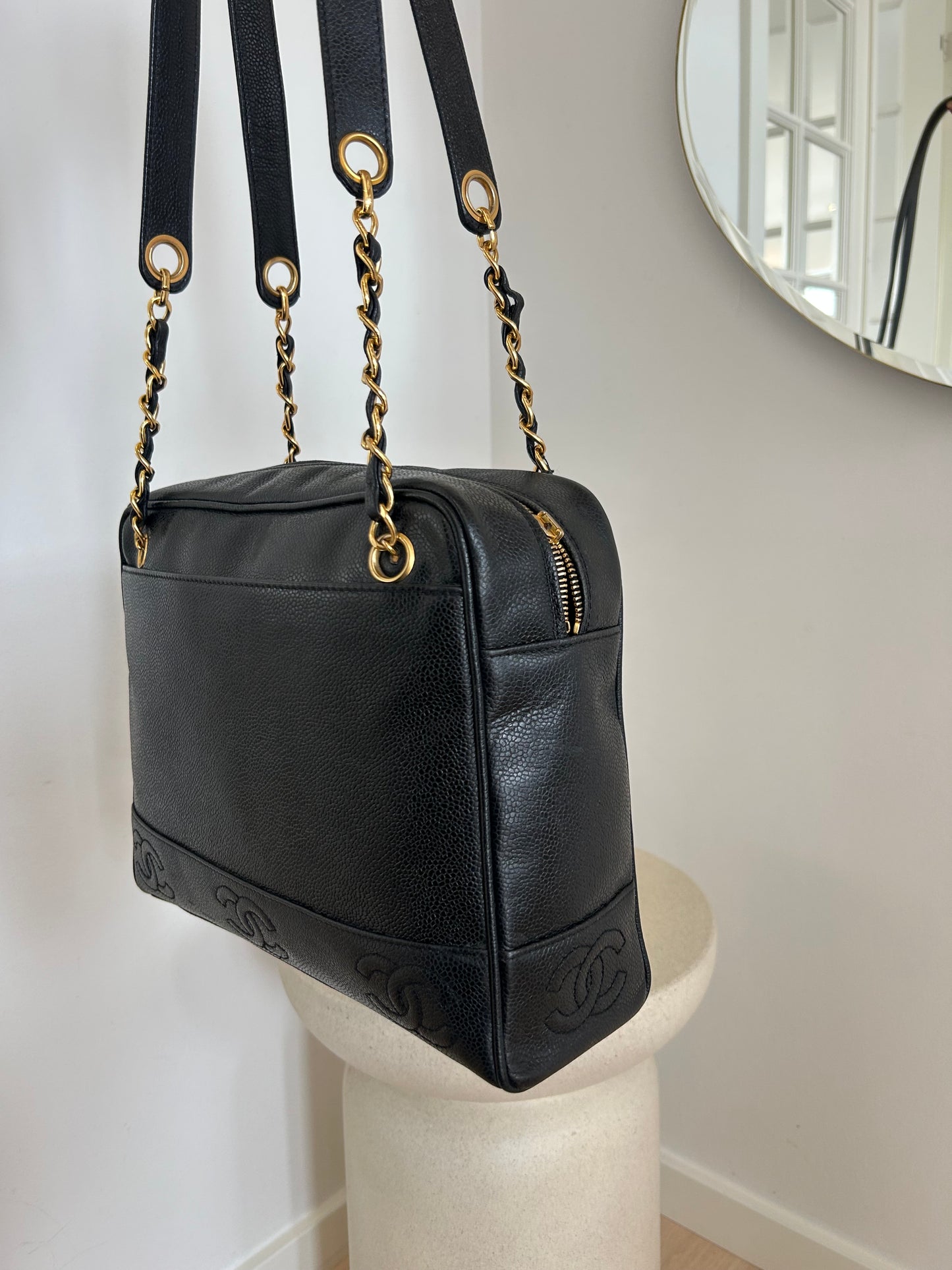 Chanel triple CC bag