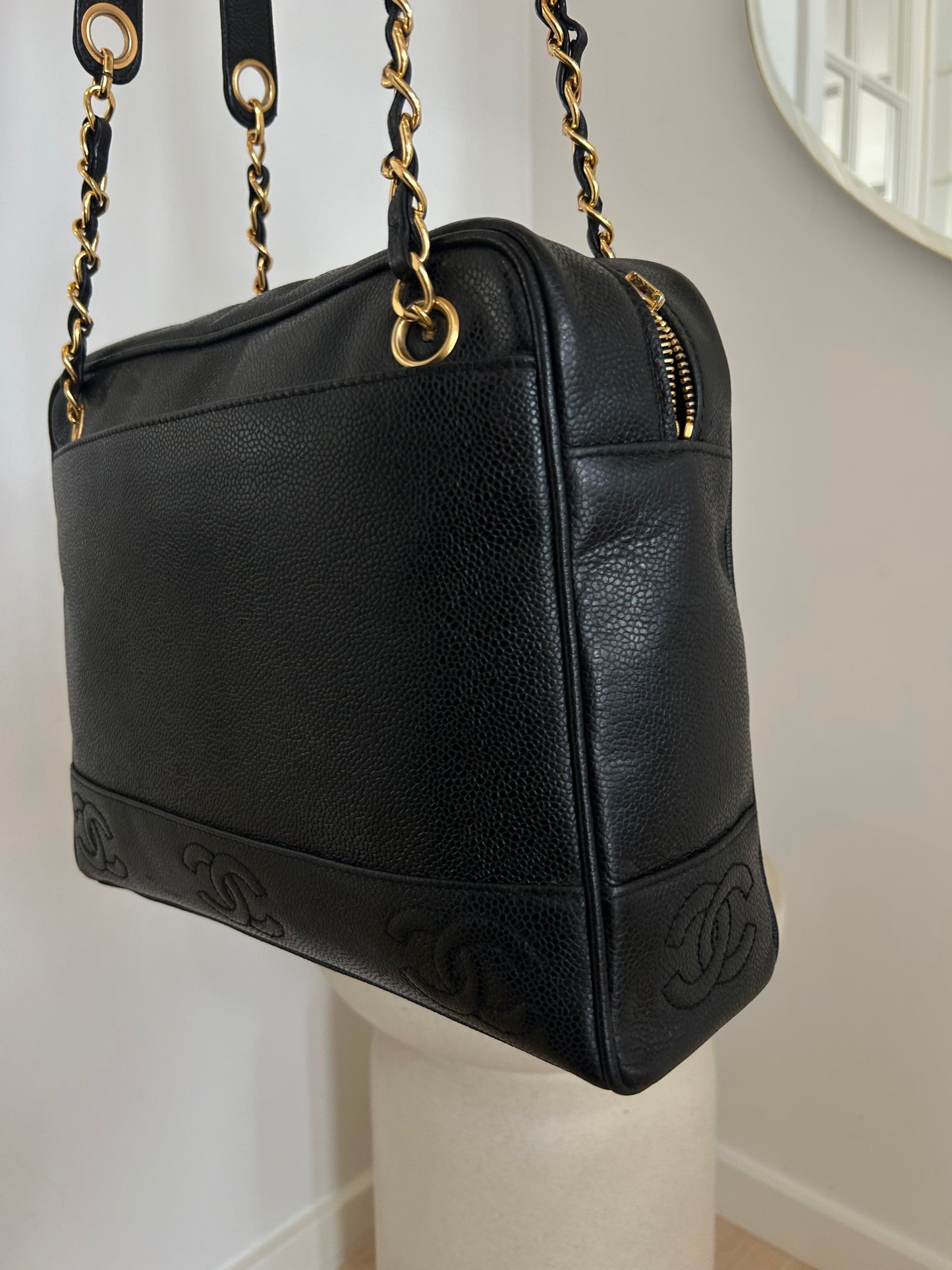 Chanel triple CC bag