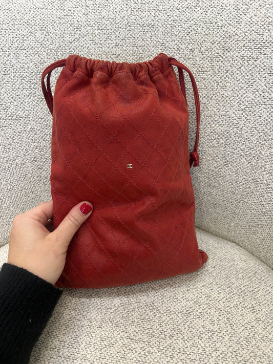 Chanel Vintage Drawstring Pouch