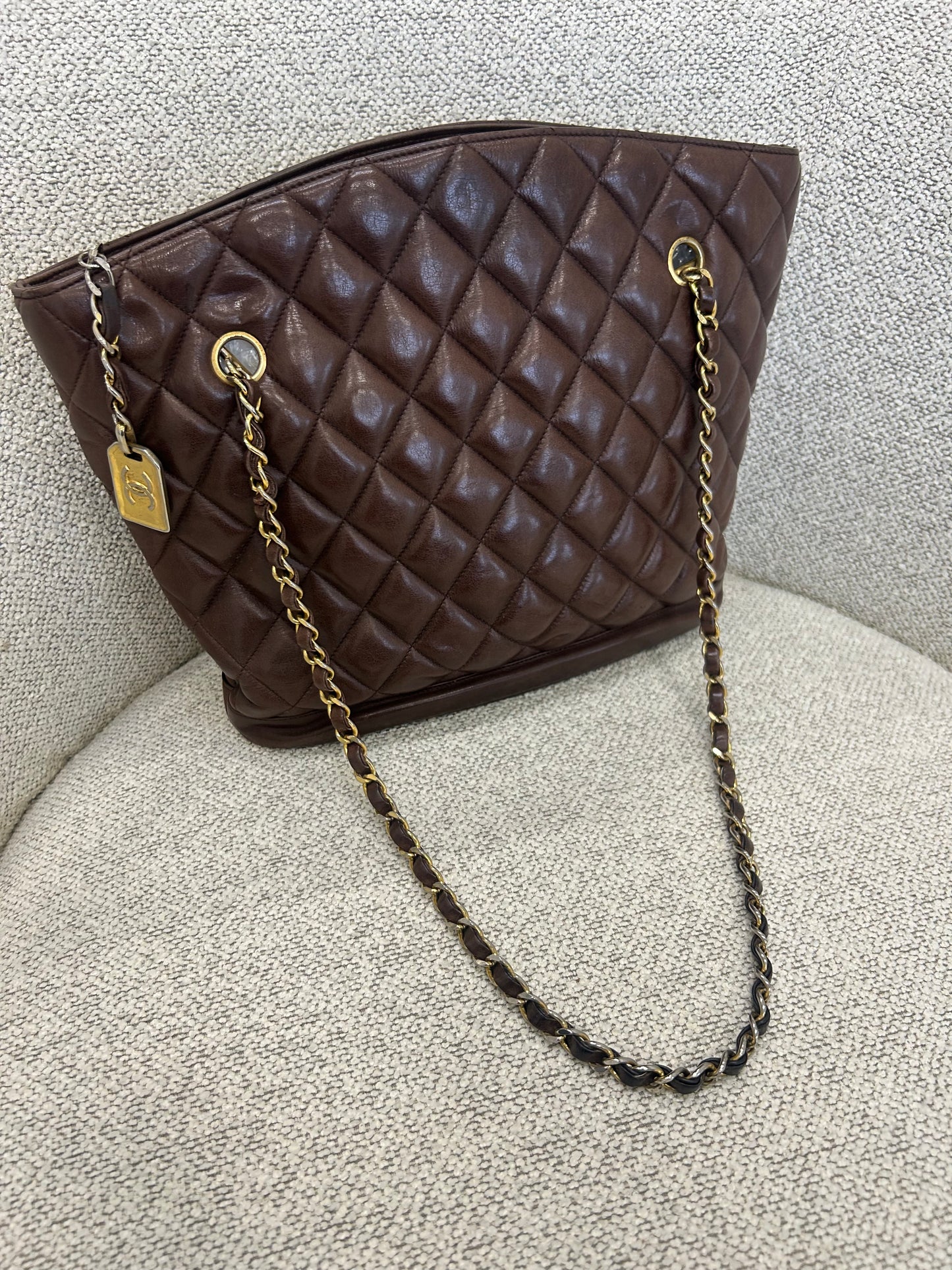 Chanel matelasse chain taske