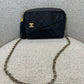 Chanel Camera Bag Black Leather