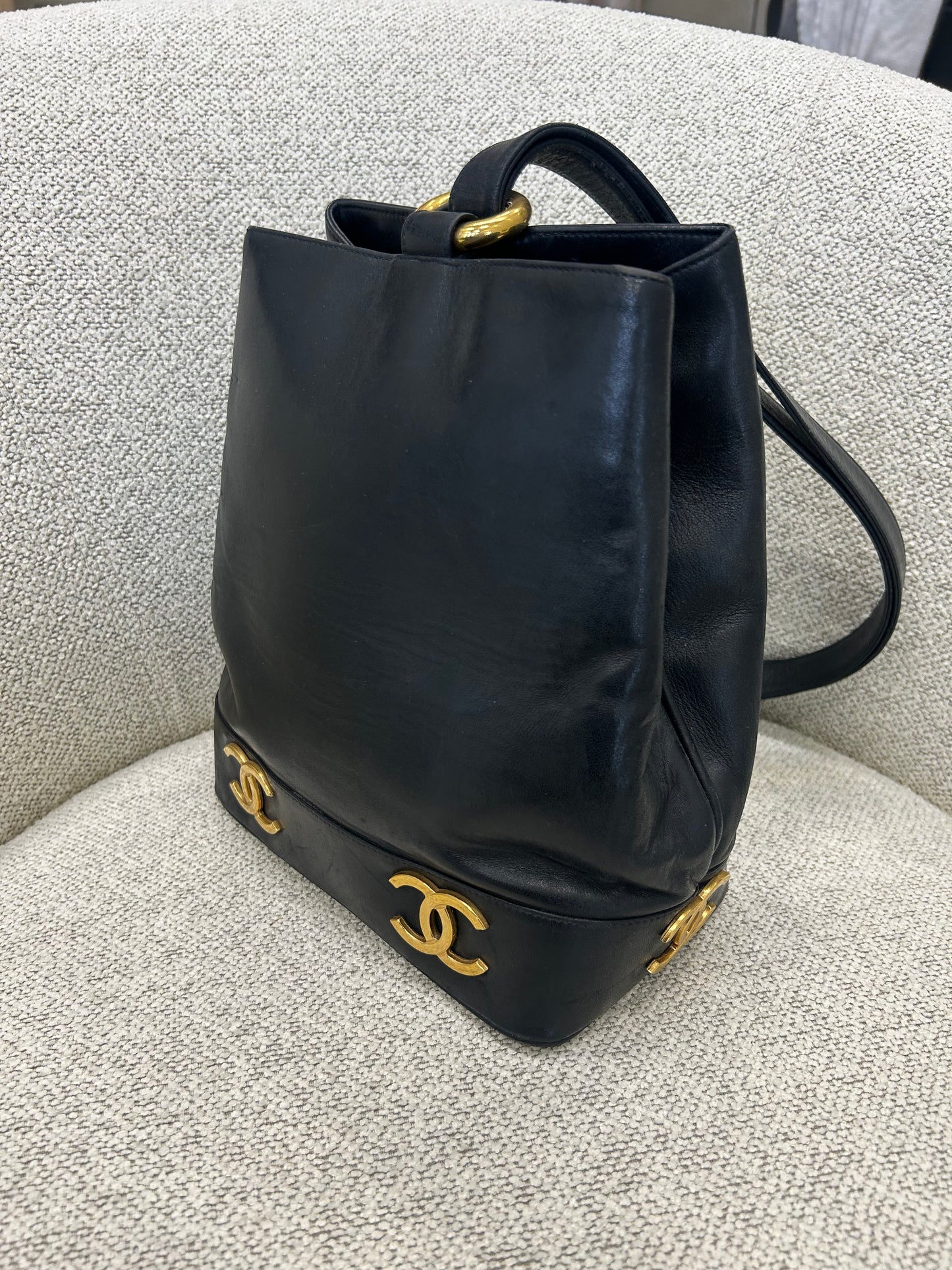 Chanel CC 90’s Bucket Bag