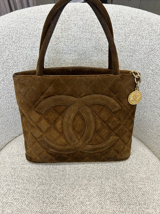 Chanel Suede Medalion