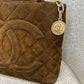 Chanel Suede Medalion
