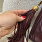 Chanel Tassel Camera Bag Burgundy