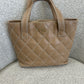 Chanel wild stitch tote