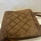 Chanel Suede Jumbo Logo Bag