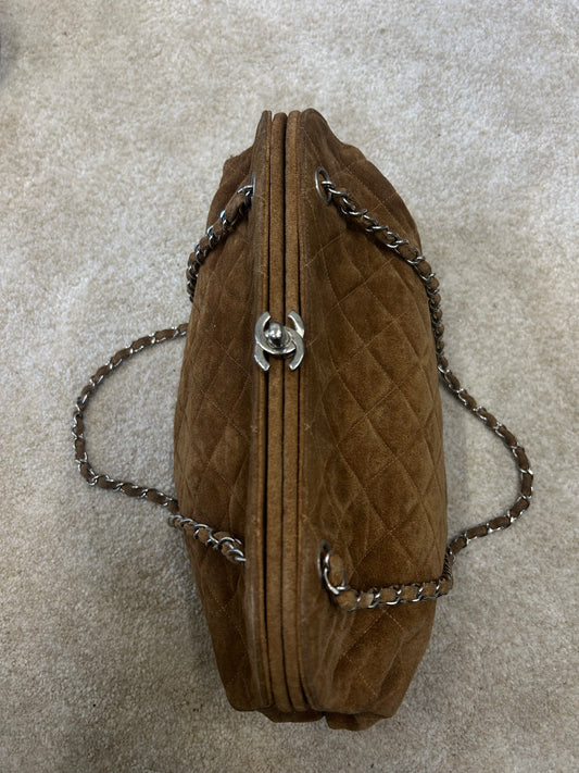 Chanel Suede Shoulder Bag