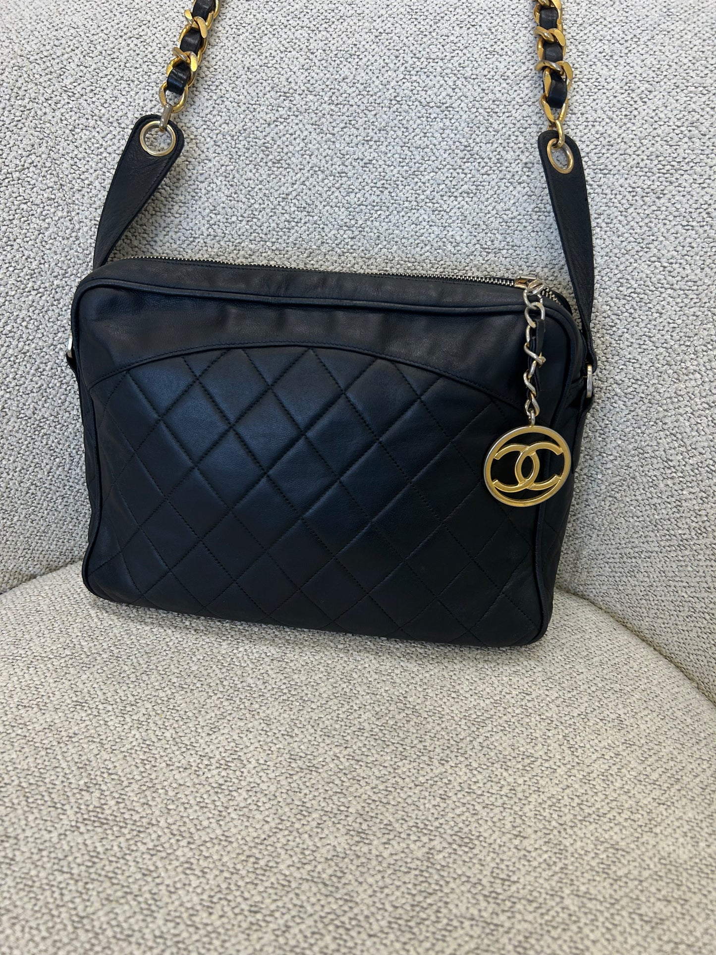 Chanel matelasse crossbody bag