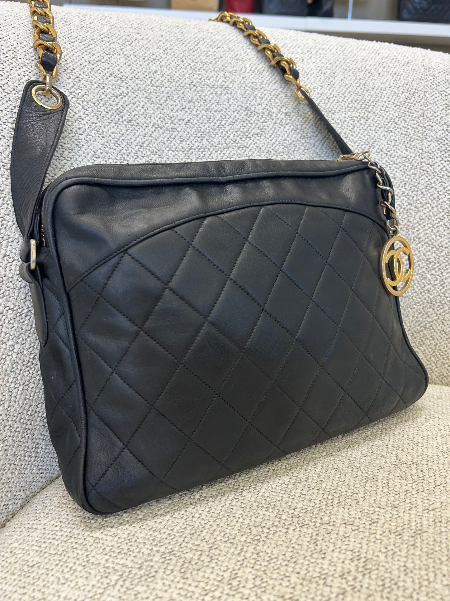 Chanel matelasse crossbody bag
