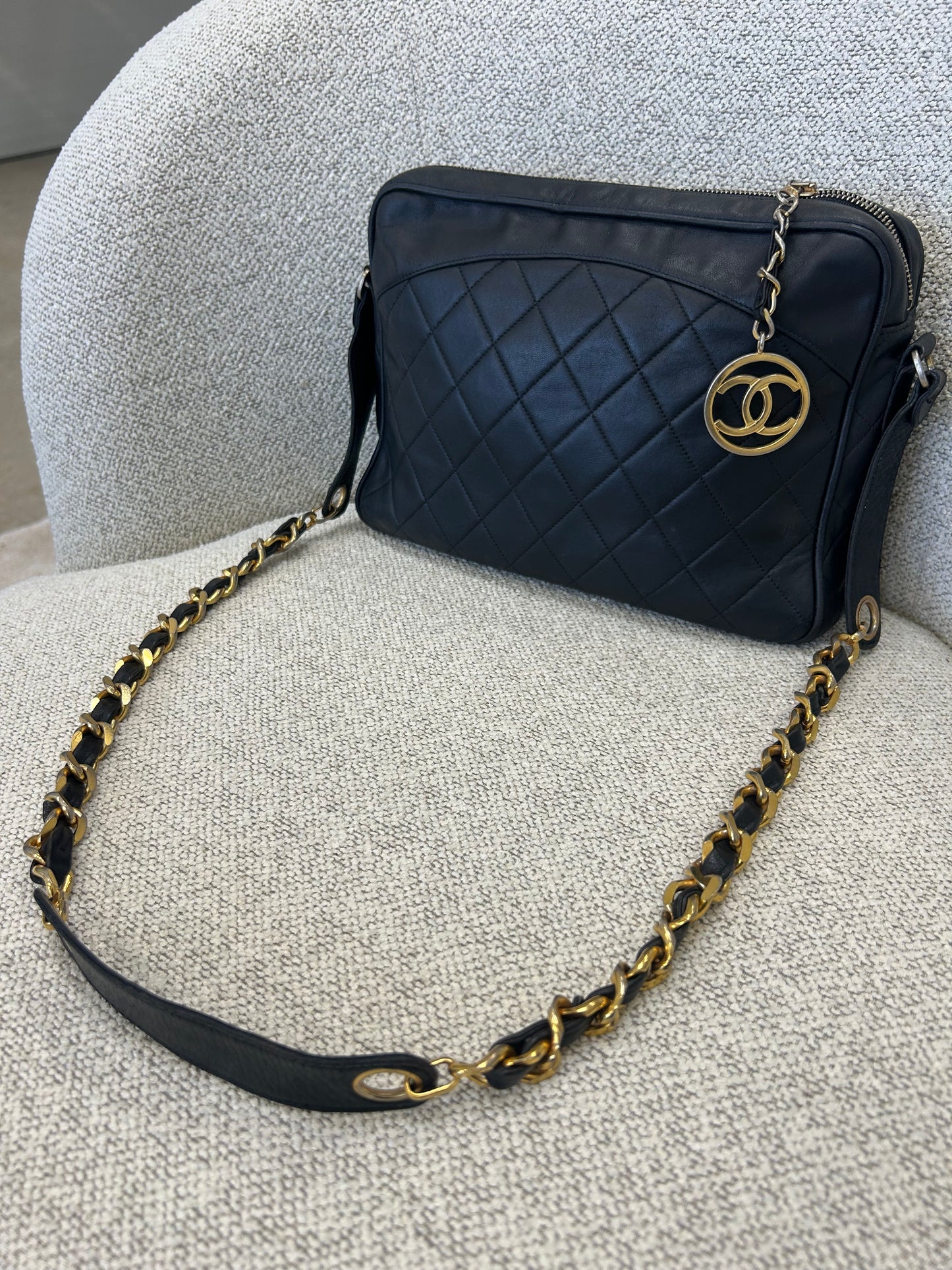 Chanel matelasse crossbody bag