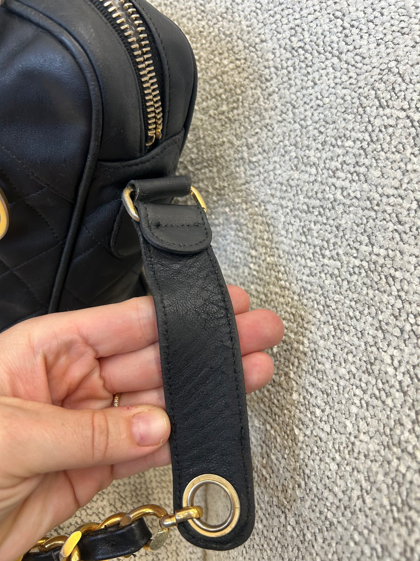 Chanel matelasse crossbody bag