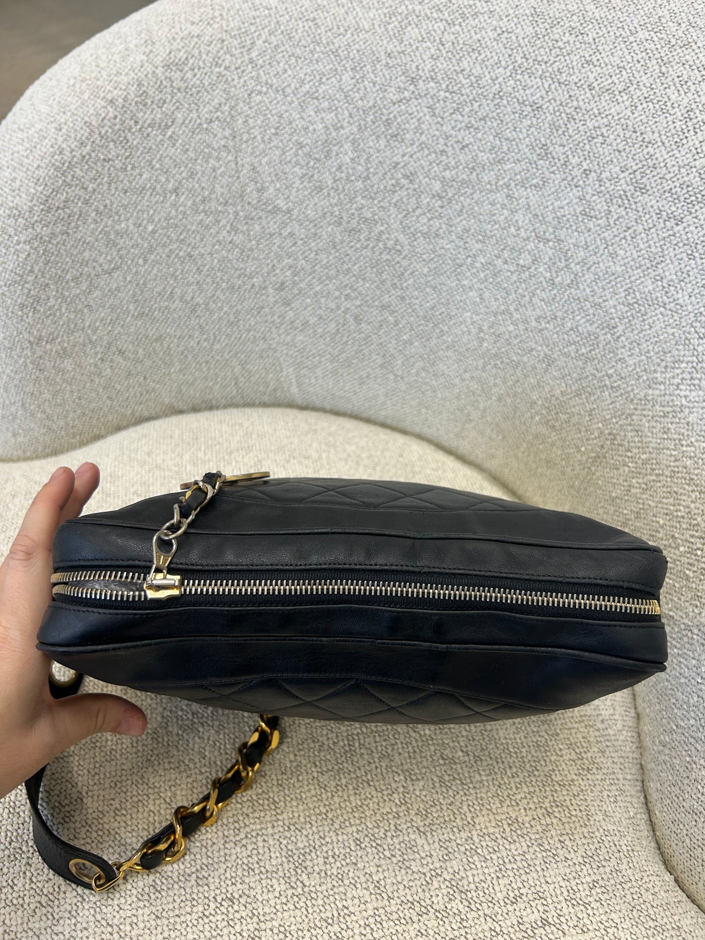 Chanel matelasse crossbody bag