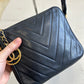 Chanel square chevron crossbody bag