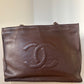 Chanel XL Brown CC Tote