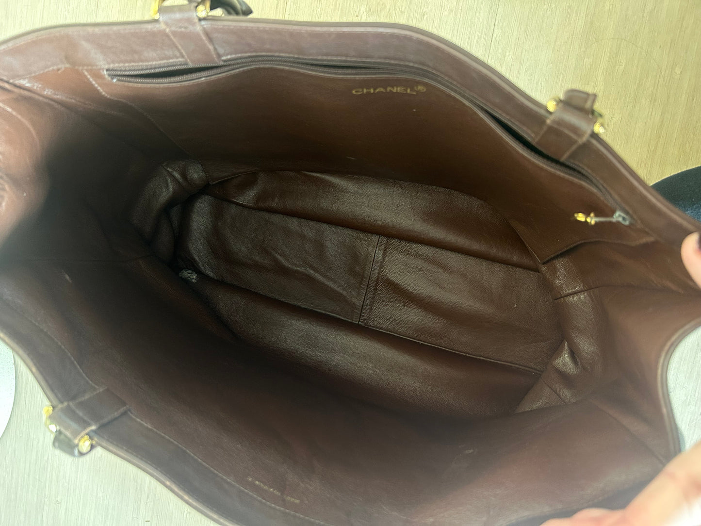 Chanel XL Brown CC Tote