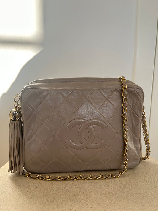 Chanel Camera Bag Beige