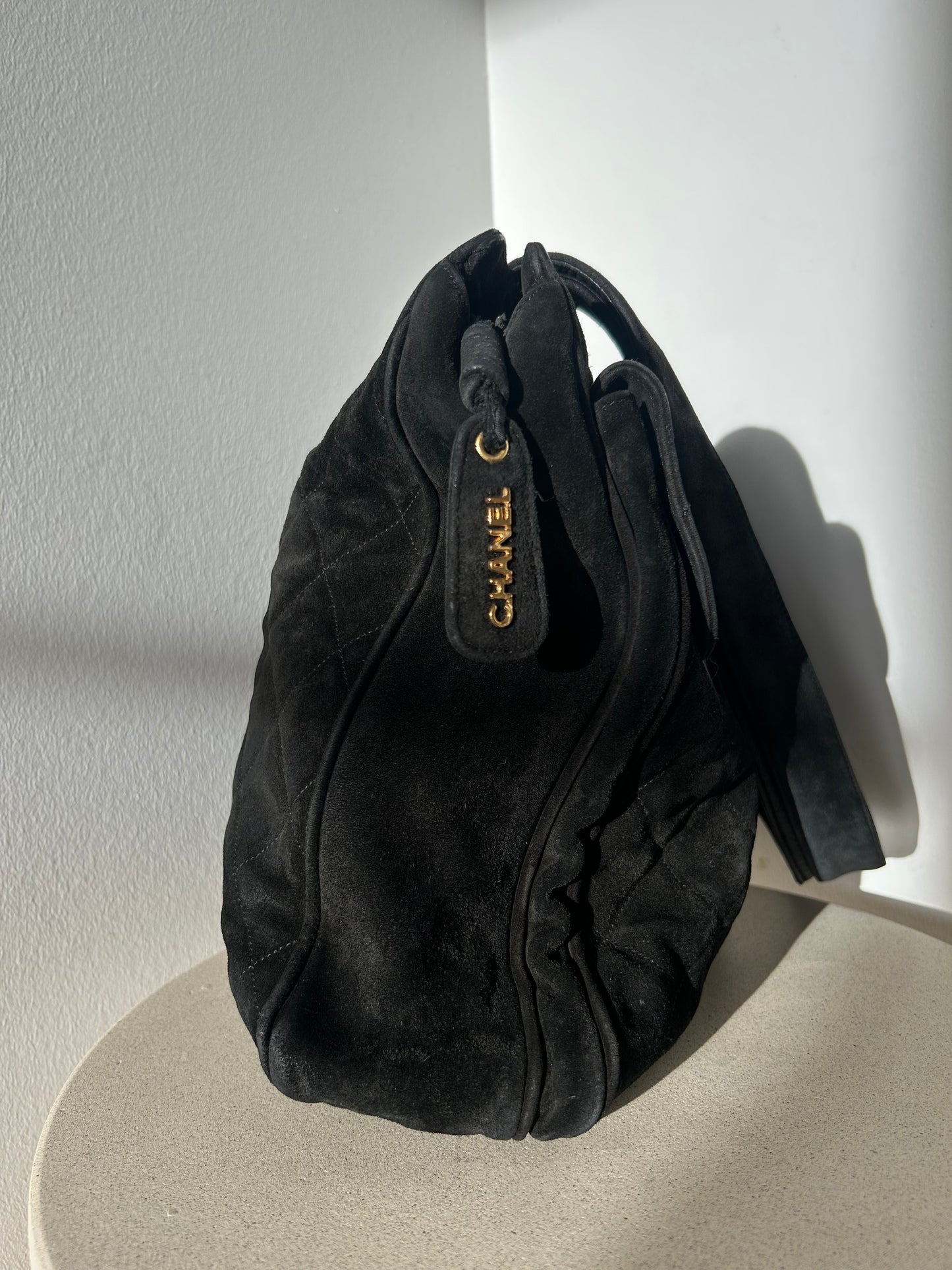 Chanel CC Tote bag suede