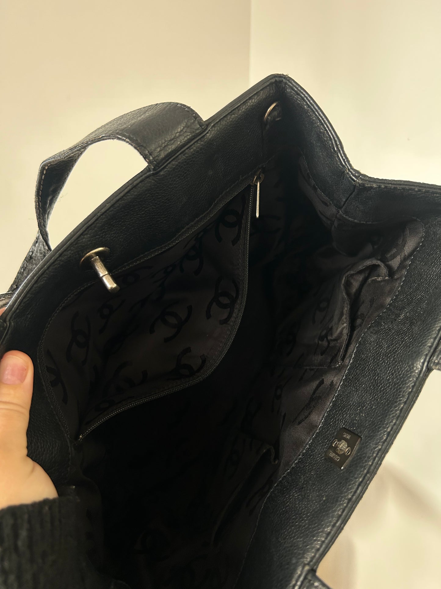 Chanel CC shopper Black