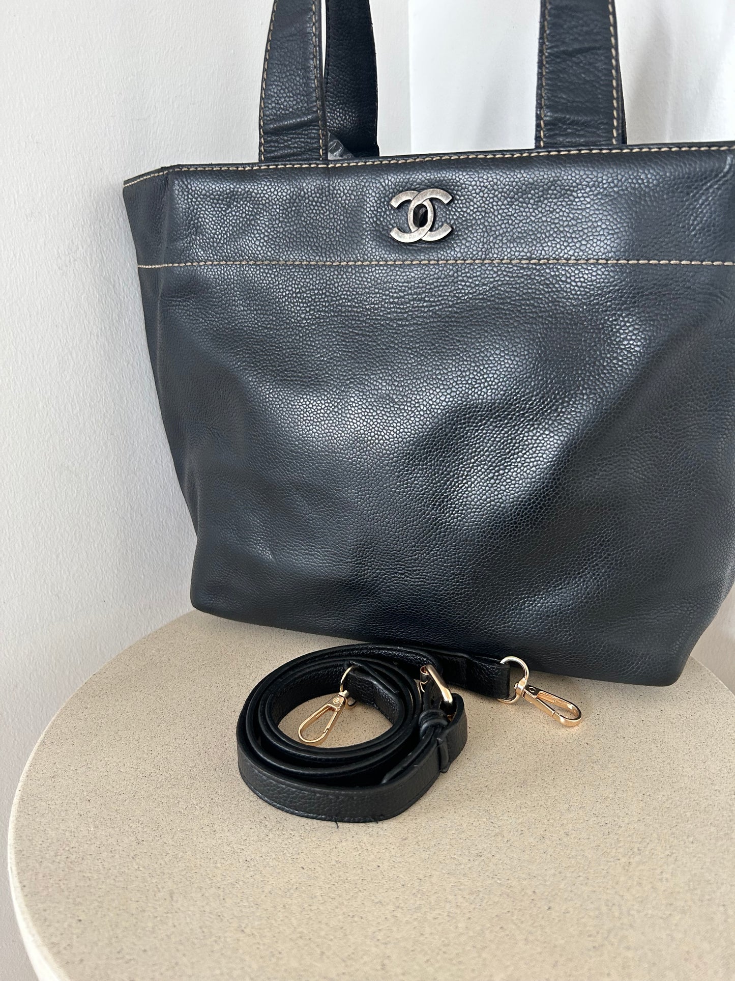 Chanel CC shopper Black