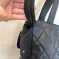 Chanel Navy Quiltet CC Tote