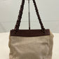 Chanel wooden CC chain bag