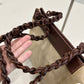 Chanel wooden CC chain bag