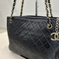Chanel quilted shoulder bag