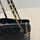 Chanel quilted shoulder bag
