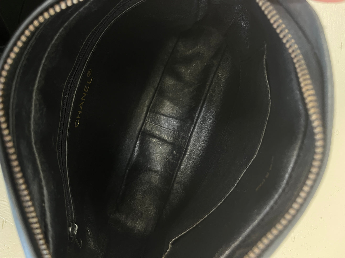 Chanel Camera Bag Black Leather