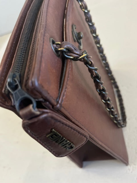 Chanel Vintage Brown Tote Bag