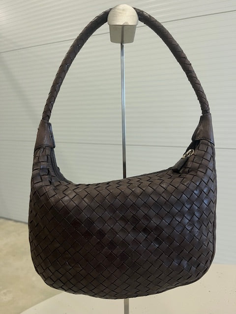 Bottega Veneta Vintage Intrecciato Brown