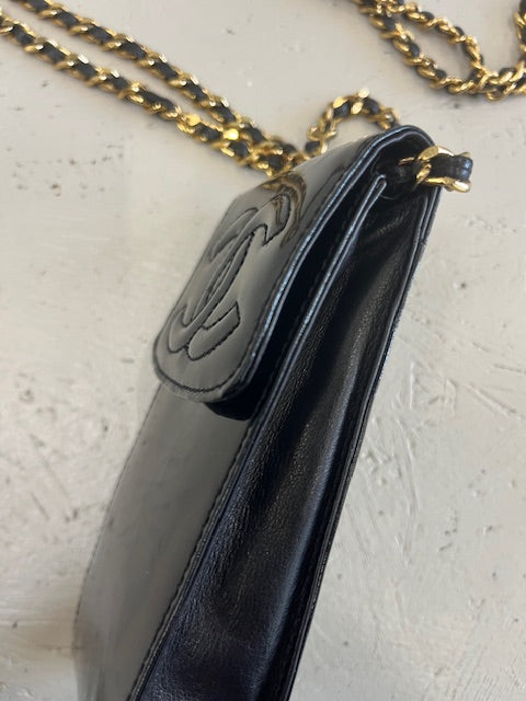 Chanel Phone Holder With Chain