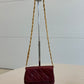 Chanel Red Crossbody Bag
