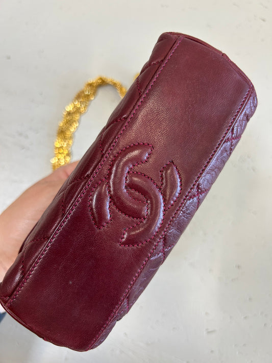 Chanel Red Crossbody Bag