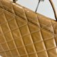 Chanel taske i beige patentlæder – Vintage computertaske