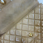 Chanel taske i beige patentlæder – Vintage computertaske