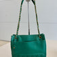 Chanel taske i grøn læder – Vintage Tote Bag