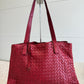 Bottega Veneta Fourre Tout Bag Red