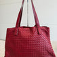 Bottega Veneta Fourre Tout Bag Red